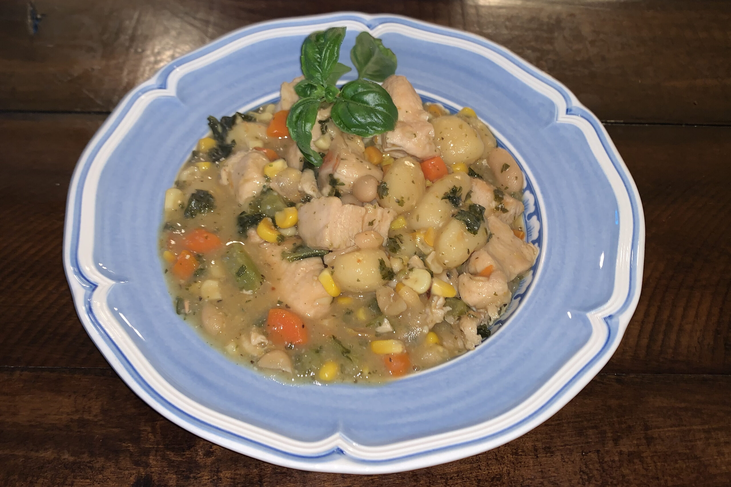 Tuscan Inspired Chicken Soup